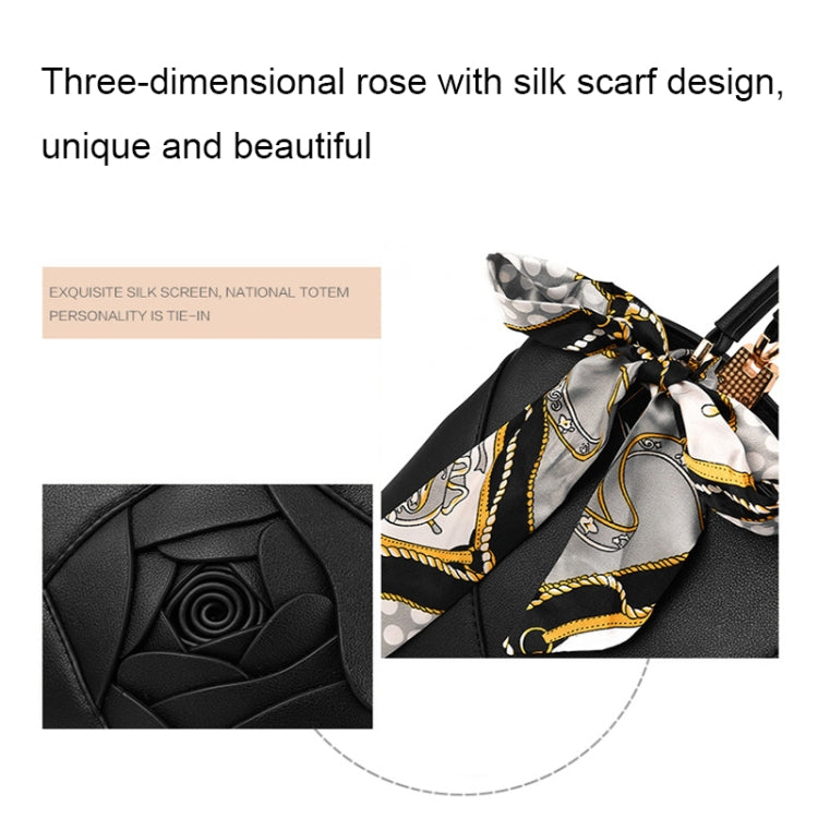 378 Three-dimensional Carved Ladies Handbag, Red Wine, Khaki, Black, Dark Gray, Rubber Pink
