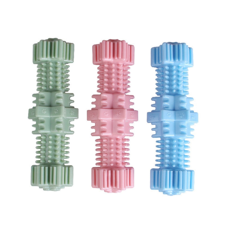 Dogs Bite Toys Hexagonal Molar Rods Pet Tooth Brush, Hexagonal (Avocado Green), Hexagonal (Light Sky Blue), Hexagonal (Light Pink)