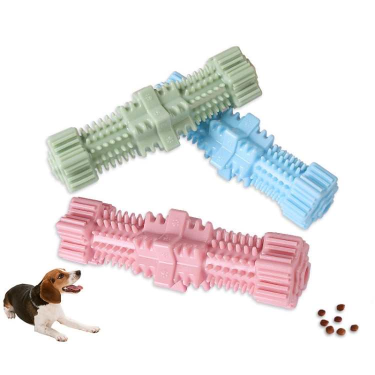 Dogs Bite Toys Hexagonal Molar Rods Pet Tooth Brush, Hexagonal (Avocado Green), Hexagonal (Light Sky Blue), Hexagonal (Light Pink)