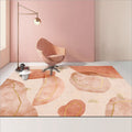 Modern Abstract Geometric Living Room Rug Coffee Table Cushion, 140x200cm