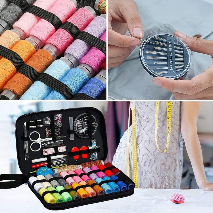 1 Set Home Needle and Thread Combination Set, Spec: 98 PCS Needle plug, 90 PCS, 97 PCS Steel Shear, 98 PCS Needle plug