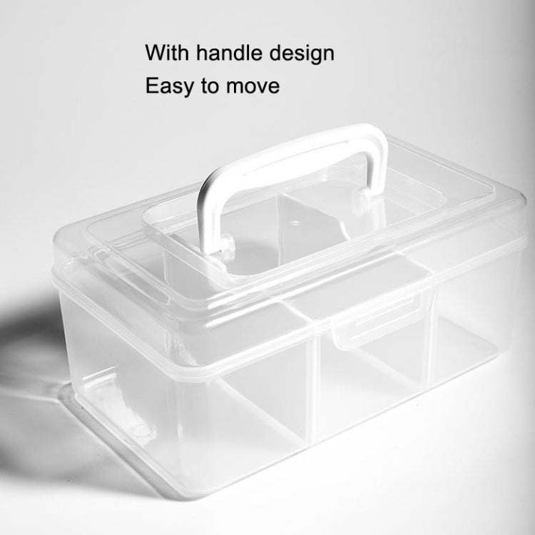 Portable Medicine Box Home Medicine Plastic Storage Box, Style:, Separate Small, High Small, Long Large