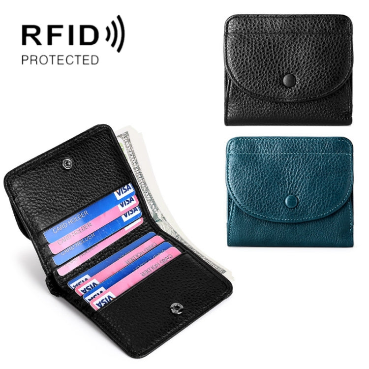TP-195 Genuine Leather Natural Tumbled Buckle Coin Purse