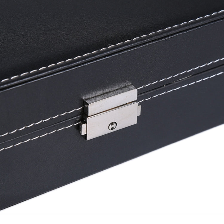 8-Bit Watch Display Storage Box Necklace Ring Jewelry Box With Mirror, 8-Bit Watch Display Box