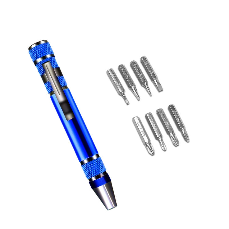 8 In 1 Screwdriver Aluminum Alloy Combination Disassembly Pen Repair Screwdriver, 8 In 1 Blue, 8 In 1 Red, 8 In 1 Black, 8 In 1 Silver