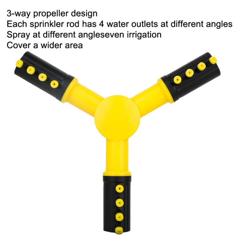360 Degrees Rotating Watering Device, Style:, Sprinkler, With Pacifier Connector, With 4-point Connector, With 6-point Connector, With 1 inch Connector, With 2 PCS 4-point Connector and Pacifier, With 2 PCS 6-point Connector and Pacifier               ...