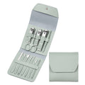 Nail Art Tool Set Nail Clippers Dead Skin Scissors Manicure Tool, 12 In 1 Matcha Green, 12 In 1 Coffee, 12 In 1 Black, 12 In 1 Pink, 16 In 1 Green, 16 In 1 Matcha Green, 16 In 1 Pink, 16 In 1 Coffee, 16 In 1 Blue, 16 In 1 Purple