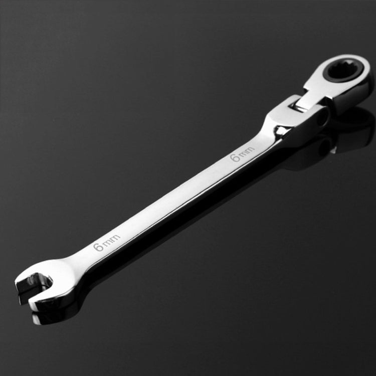Combination Ratchet Wrench with Flexible Head Dual-purpose Ratchet Tool, 6mm, 7mm, 9mm, 11mm, 16mm, 24mm, 18mm, 20mm, 21mm, 22mm, 23mm