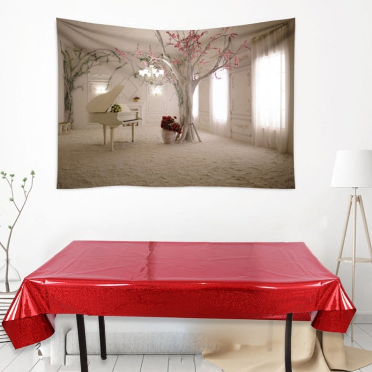 Birthday Party Foil Laser Tablecloth Wedding Decoration Supplies, Foil Laser  Pink, Foil Laser Red, Foil Laser Light Blue, Foil Laser Rose Gold, Foil Laser Gold, Foil Laser Dark Blu, Foil Laser Purple, Foil Laser Silver