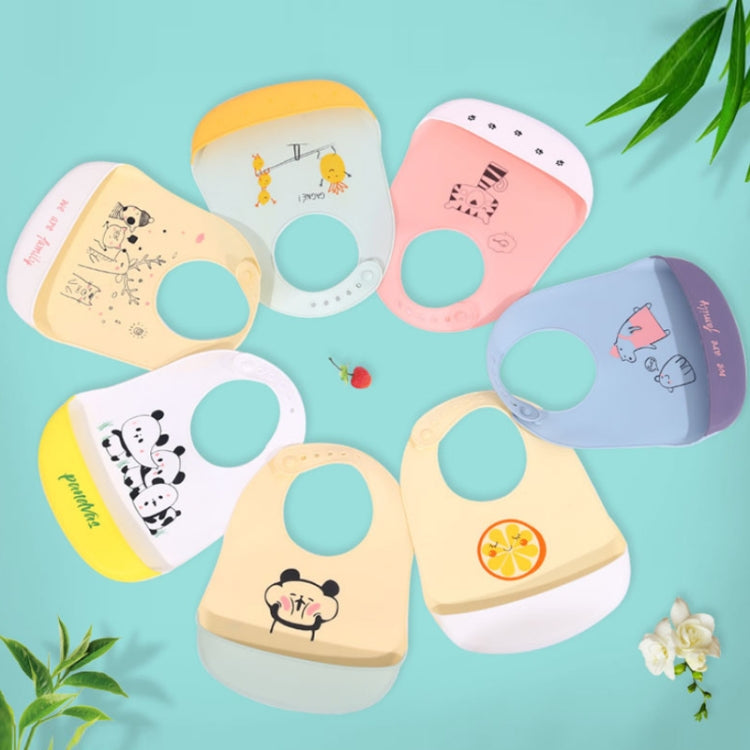 Baby Oil Spray Waterproof Silicone Bib Ultra-thin Saliva Towel, Pattern:, Funny Panda, Bear Baby, Lemon Game, Orange, Lemon Singer, Dinosaurs Athlete, Pear Brothers, Baby Panda, Animal House, Rabbit BATT2, Lion Dot 2, Rabbit Glasses 2, Good Bear 2     ...