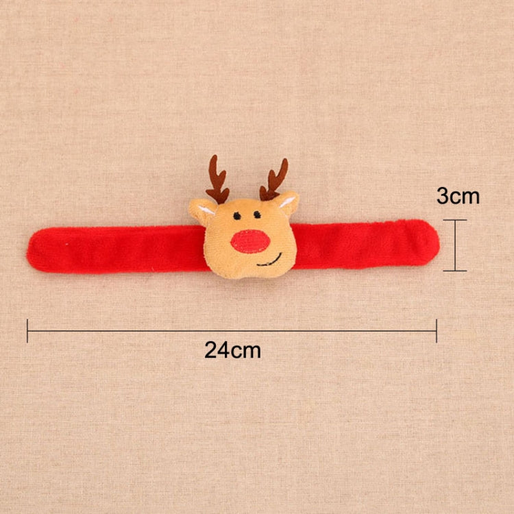 Christmas Children Small Gift Pat Circle Toys Bracelet, Elder, Deer, Tree, Sock