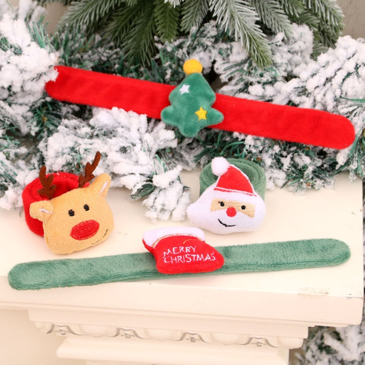 Christmas Children Small Gift Pat Circle Toys Bracelet, Elder, Deer, Tree, Sock