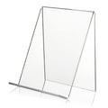 2 PCS Acrylic Display Stand Transparent Book Shelf Photo Frame Holder, 100 x 115 x 130mm