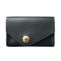 S183 Leather Waterproof Wear-resistant Card Holder, Green, Black, Brown