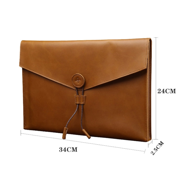 S121 Leather Wear-resistant Business Briefcase, Brown, Coffee, Wine Red, Black, Blue, Green, Double Brown, Double Coffee, Double Green