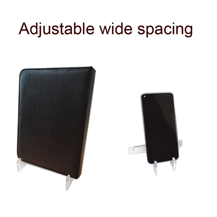 Acrylic Bookshelf Transparent Book Display Stand  Magazine Picture Frame Stand, Picture Frame Stand