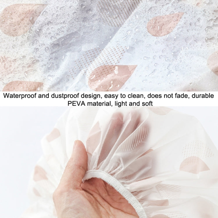 Waterproof Shower Hat Adult Women Bathing Hair Cover Anti-fume Hair Cover, 1 PCS Blue, 1 PCS Grey, 1 PCS Pink, 1 PCS Apricot