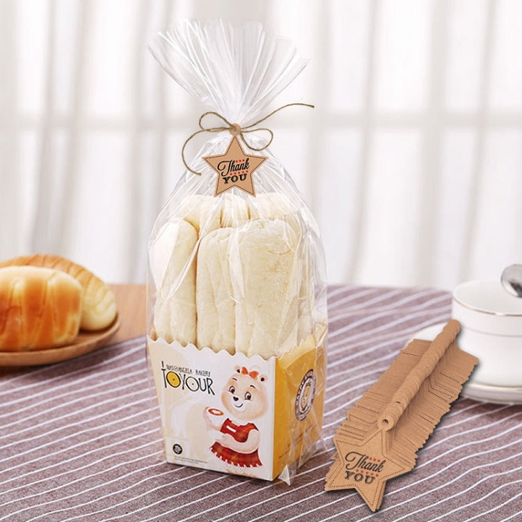 Thank You DIY Handmade Gift Baked Twine Hang Tag, L-35