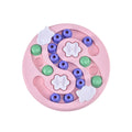 Pet Maze Educational Toy Interactive Slow Food Box, Pink, Blue, Purple