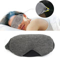 Wire Nose Adjustable Breathable Sleeping Eye Mask, Black, Gray