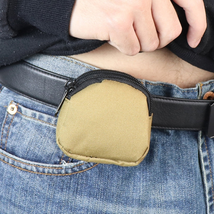 H25 Outdoor Sports Nylon Micro Slingshot Steel Ball Waist Bag Mini Coin Purse, H25 Khaki, H25 Black, H25 Army Green