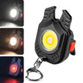 E-SMARTER W5129 Mini Strong Light Portable Flashlight, Specification:, With Keychain, With Tape Rope