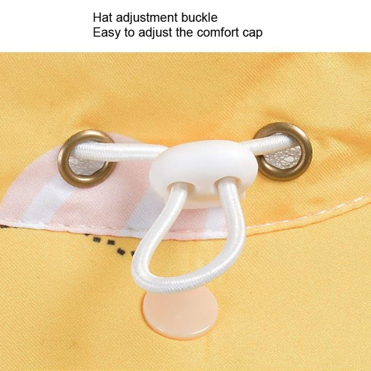 1015 Summer Children Sun Hat Outdoor Sun Protection Bucket Hat With Shawl, 1015 Yellow, 1015 Pink, 1015 Orange