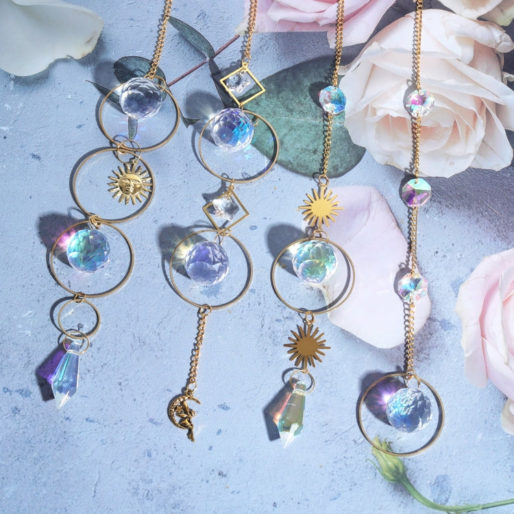Sun Star Moon Garden Crystal Ornament, No. 1, No. 2, No. 3, No. 4