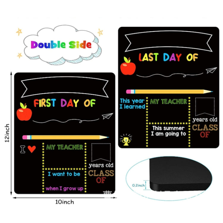 Children Graduation Photo Hanging Crafts Blackboard Message Board, Hanging Message Board