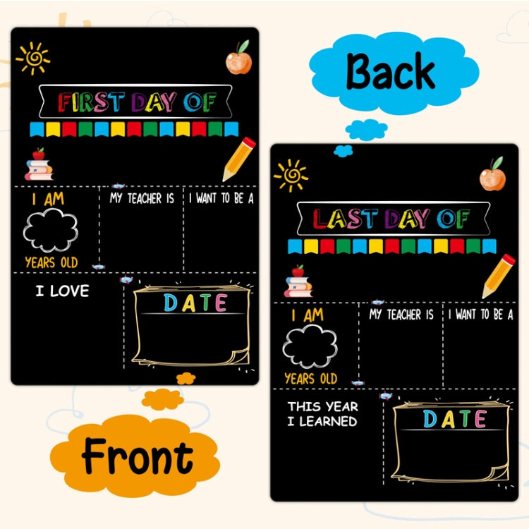 Children Graduation Photo Hanging Crafts Blackboard Message Board, Hanging Message Board