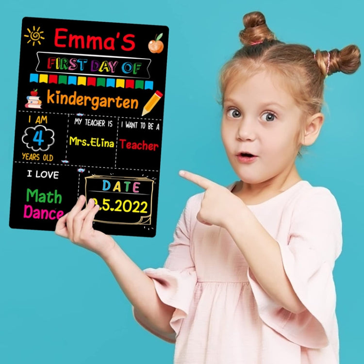 Children Graduation Photo Hanging Crafts Blackboard Message Board, Hanging Message Board