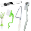 5PCS / Set Groove Cleaning Brush Multi-tool Household Door and Window Brush, Groove Cleaning Brush