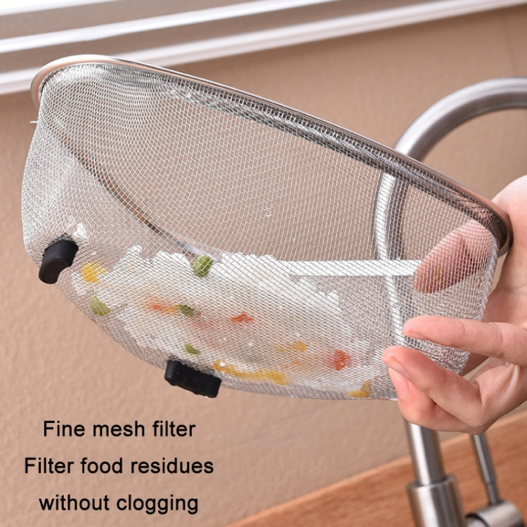 Kitchen Multifunctional Stainless Steel Triangle Sink Drain Basket, Style:, Standing, Standing Hanging