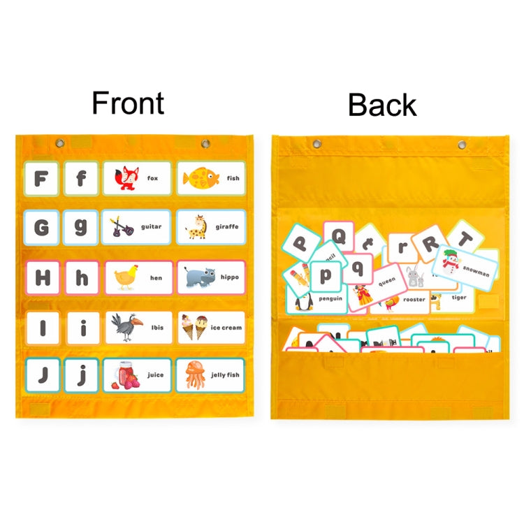 Whiteboard Magnet Hanging Bag Teaching Supplies, Blue, Red, Yellow, Green