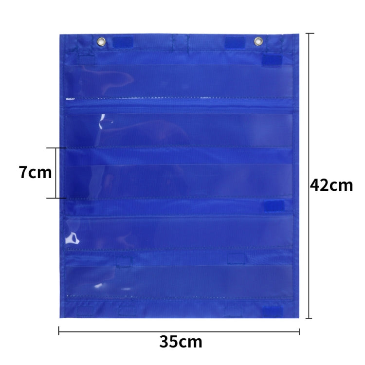 Whiteboard Magnet Hanging Bag Teaching Supplies, Blue, Red, Yellow, Green