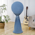 Round Elasticity Fan Dust Cover Household Use Fabric Fan Protective Cover, 110x45cm Blue, 110x45cm Gray, 110x45cm Pink, 110x45cm Green