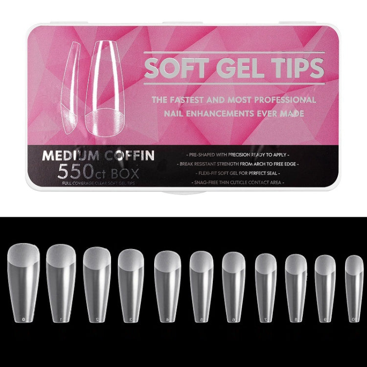 Scratch-free Ultra-thin Seamless Manicure Nail Plate, Shape:, 01 Frosted T Type, 02 Half Sand Water Droplets, 03 Half Sand Short Ballet, 04 Half Sand Short Water Drop, 05 Denim, 06 Long Denim, 07 Long Ballet, 08 Long Arc, 09 Long Water Pipe            ...