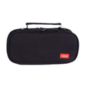 Large Capacity Multi-layer Portable Stationery Bag Canvas Pen Bag, Black, Green, Grey, Pink, Navy Blue, Blue
