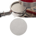 Stainless Steel Sintered Sheet Coffee Splash Filter, Size: 58mm x 1.7mm, 51mm x 1.7mm, 51mm x 1mm, 53mm x 1.7mm, 53mm x 1mm, 58mm x 1.7mm