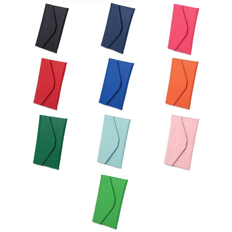 1655 RFID Anti-magnetic Anti-theft Passport Bag Document Bag Card Bag, Black, Orange, Deep Blue, Red, Pink, Dark Green, Light Green, Royal Blue, Rose Red, Grass Green