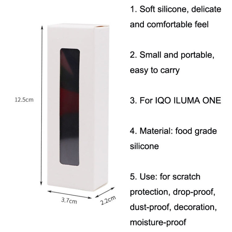 Electronic Cigarette Twill Silicone Case For IQO ILUMA ONE, Black, Dark Blue, Green, Light Purple, Rose Red, Mint Green, Pink, Gold, Red