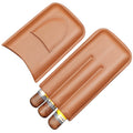 X11 Portable Cigar Holster Sealed Humidor Travel Snow Plus Cigarette Case, Brown, Black, Brown With Cut, Black With Cut