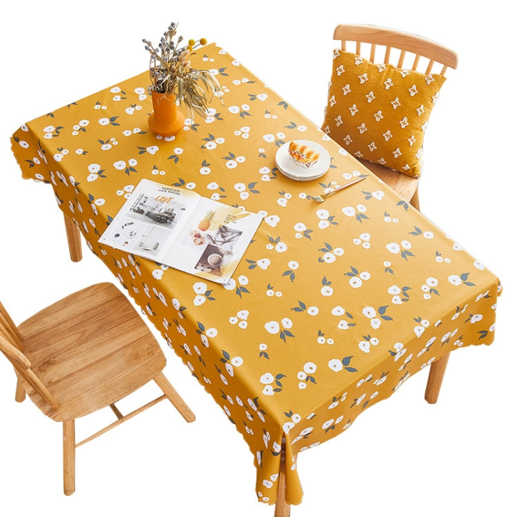 Rural Farm PVC Paper Waterproof Oil Wash Desktop Table Cloth, 120x180cm, 140x140cm, 140x180cm, 140x200cm, 140x220cm