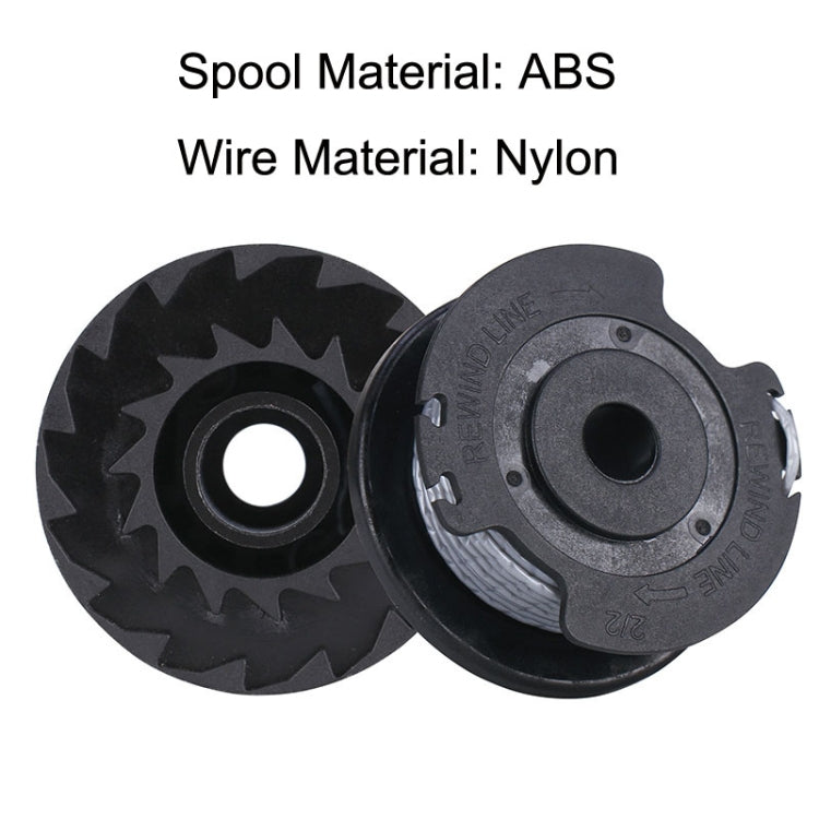 Lawn Mower Single Ply Nylon Mowing Line Hit Grass Rope for BOSCH ART SL Series, Gk09-1