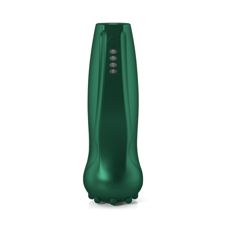 Electric Cupping Device Vacuum Scraping Instrument Charging Meridian Massage Device, Green, Red