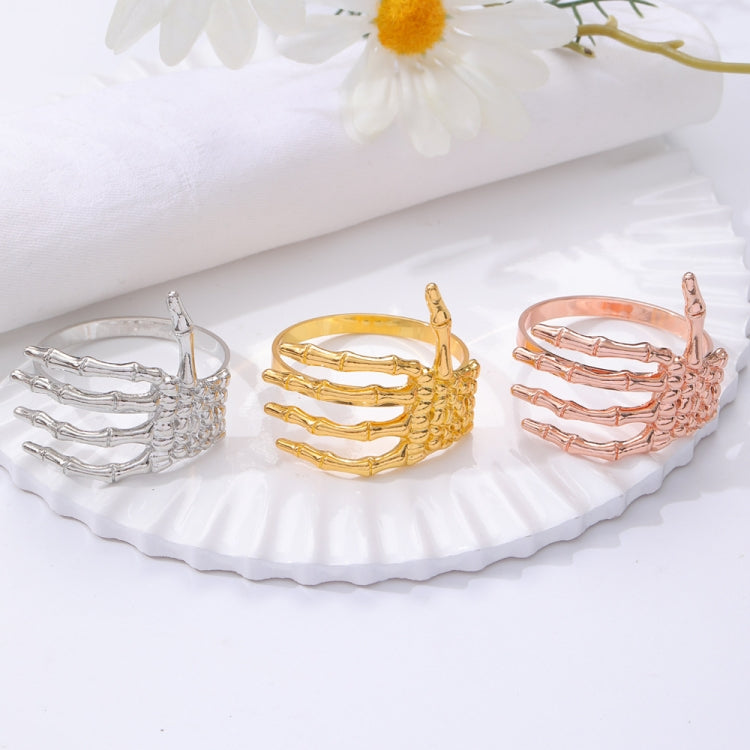 3 PCS Halloween Skull Hand Napkin Ring Ghost Hand Napkin Ring, Z1057-1, Z1057-2, Z1057-3