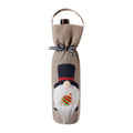 Christmas Decoration Supplies Tote Bottle Cover Champagne Red Wine Bag