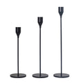 3 PCS / Set Home Decoration Wedding Wrought Iron Candle Holder, Style:, 3 PCS / Set Thick Bottom (Black), 3 PCS / Set Thick Bottom (Gold), 3 PCS / Set Thick Bottom (Rose Red), 3 PCS / Set Thick Bottom (Silver), 3 PCS / Set Thin Bottom (Black)          ...