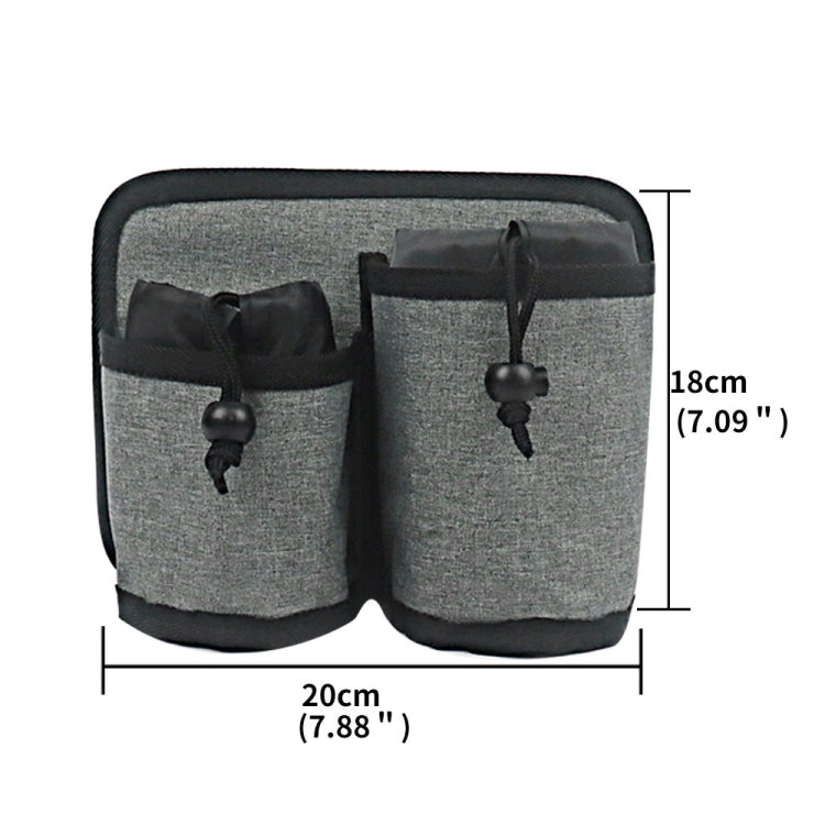 Luggage Travel Cup Holder Travel Beverage Storage Rack, Double Cup Holder