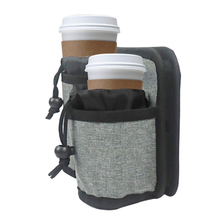 Luggage Travel Cup Holder Travel Beverage Storage Rack, Double Cup Holder